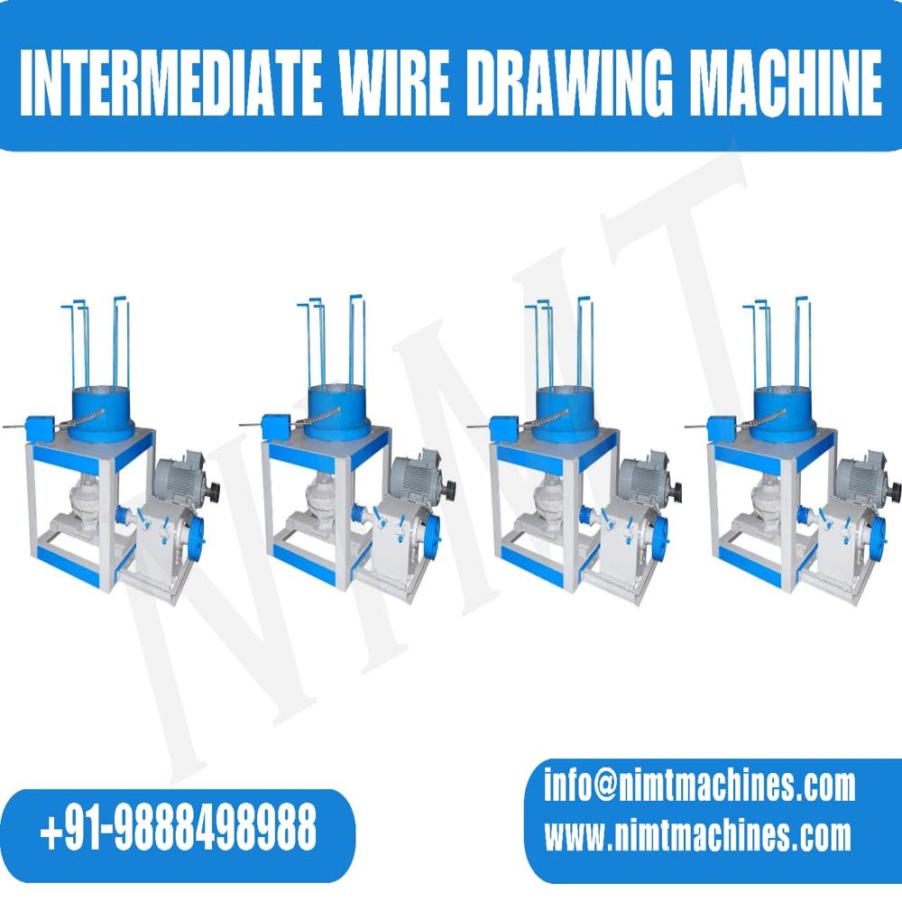 Intermediate Wire Drawing Machine - Drawing Material: Mild Steel