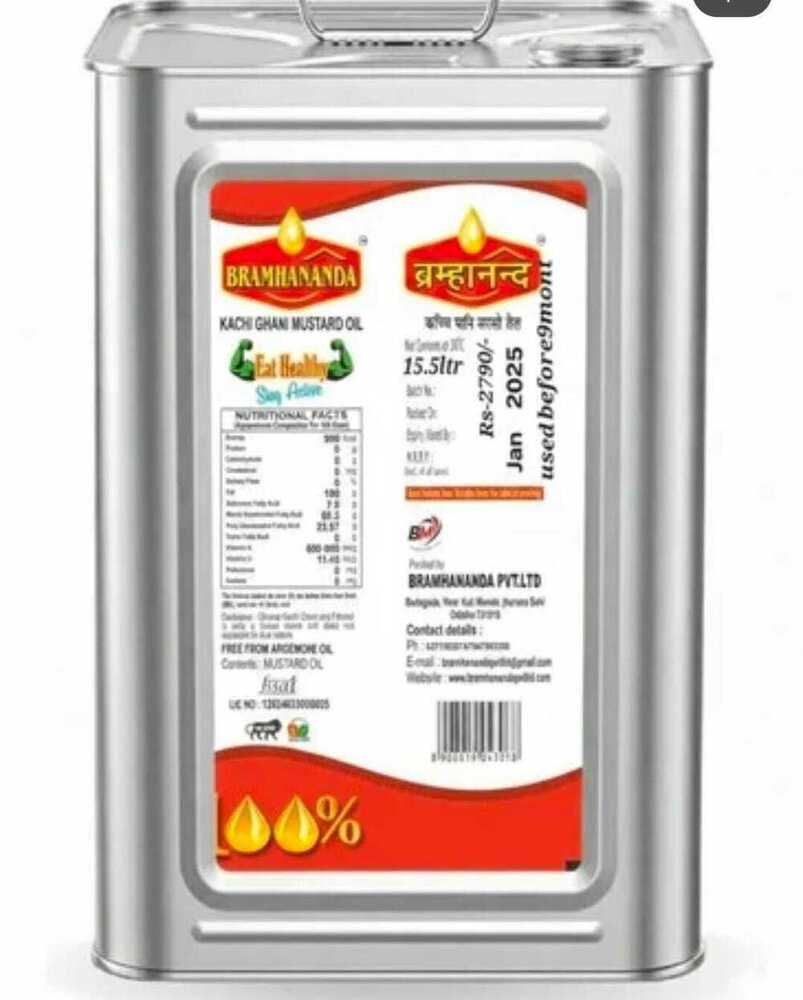 5 Ltr Pure Mustard Oil