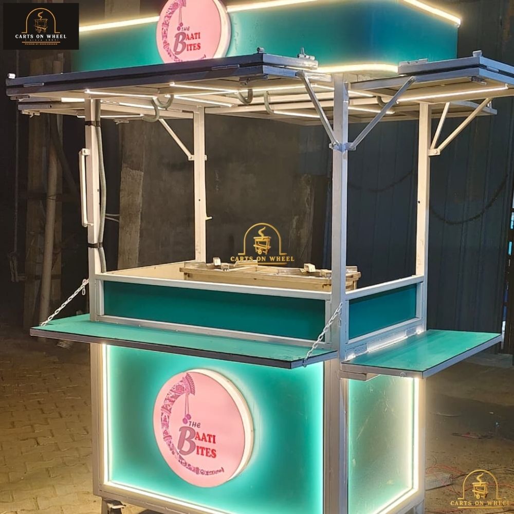 The Baati Bites Cart by cartsonwheel