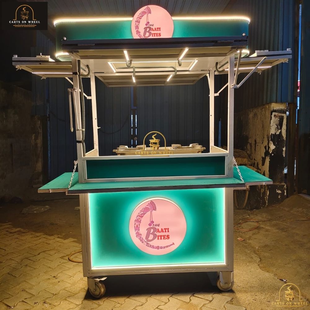 The Baati Bites Cart by cartsonwheel