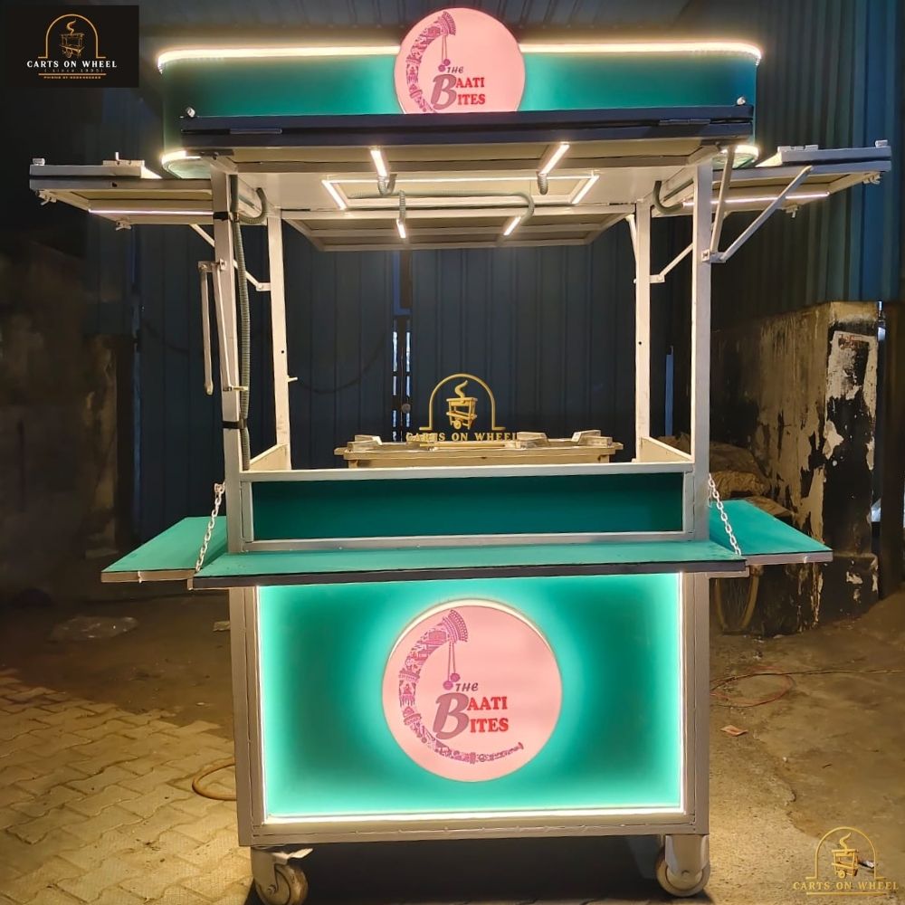 The Baati Bites Cart by cartsonwheel