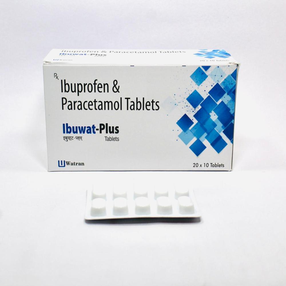 Ibuprofen 400mg + Paracetamol 325mg - Brand Name: Ibuwat-plus