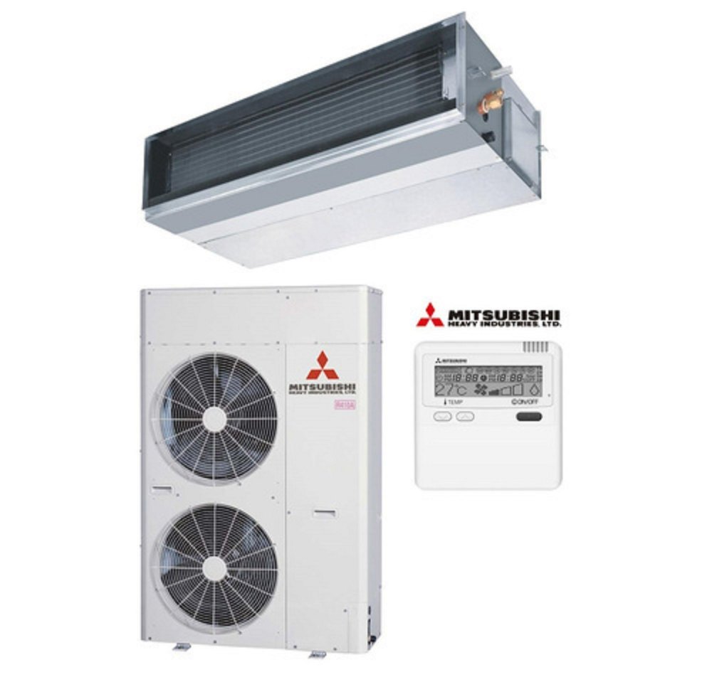 2 Tr Medium Static Pressure Ceiling Duct Ac