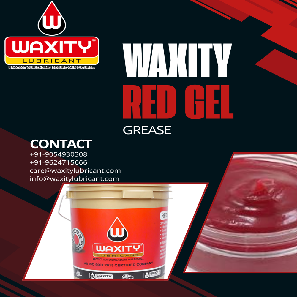 Red Gel Grease - Application: Automotive & Industrial