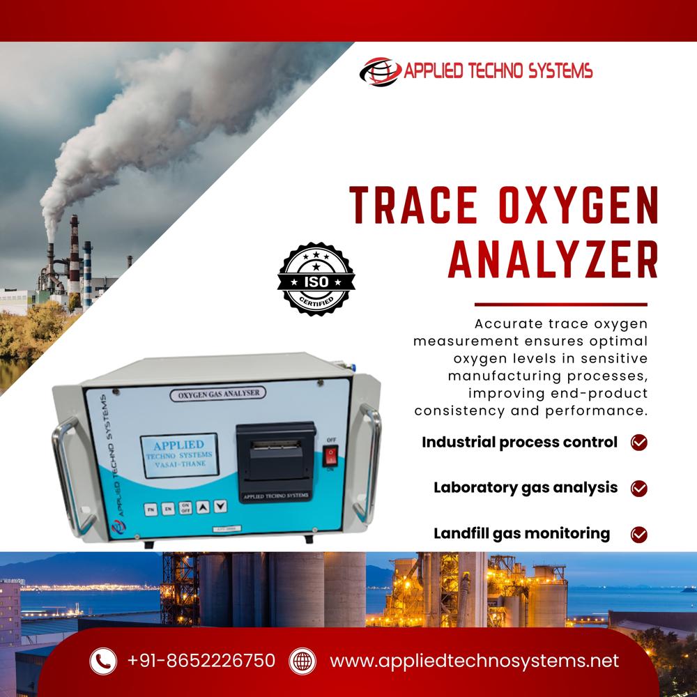 TRACE OXYGEN GAS ANALYZER
