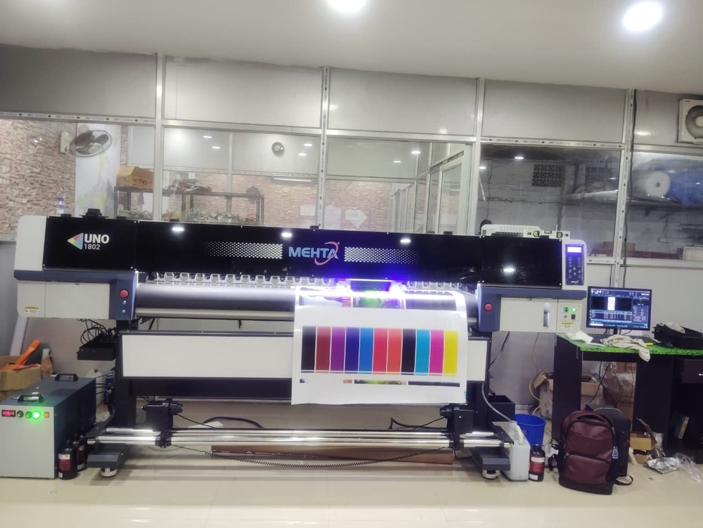 UNO 2 head Roll Inkjet Printer