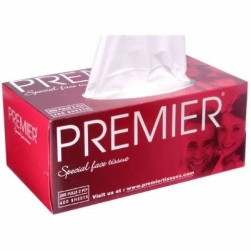 Premier Face Tissue Box