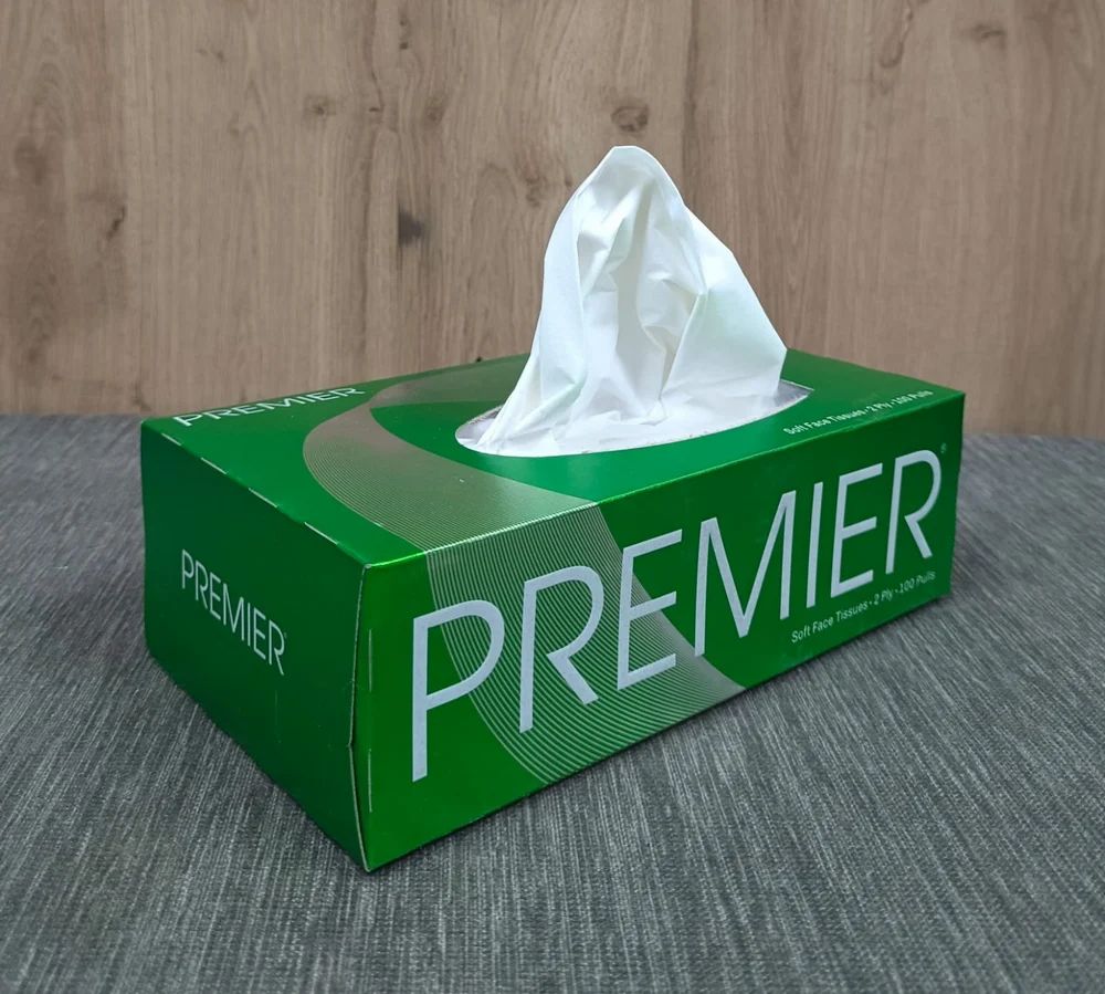 Premier Face Tissue Box