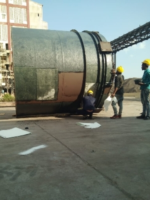 सभी रासायनिक और एसिड टैंक एफआरपी लाइनिंग