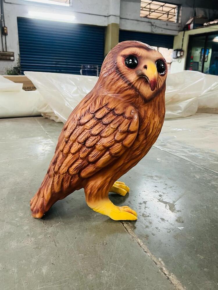 FRP Owl Statue