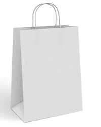 Bleach Kraft Handle Bag - Coating Type: Non Coated