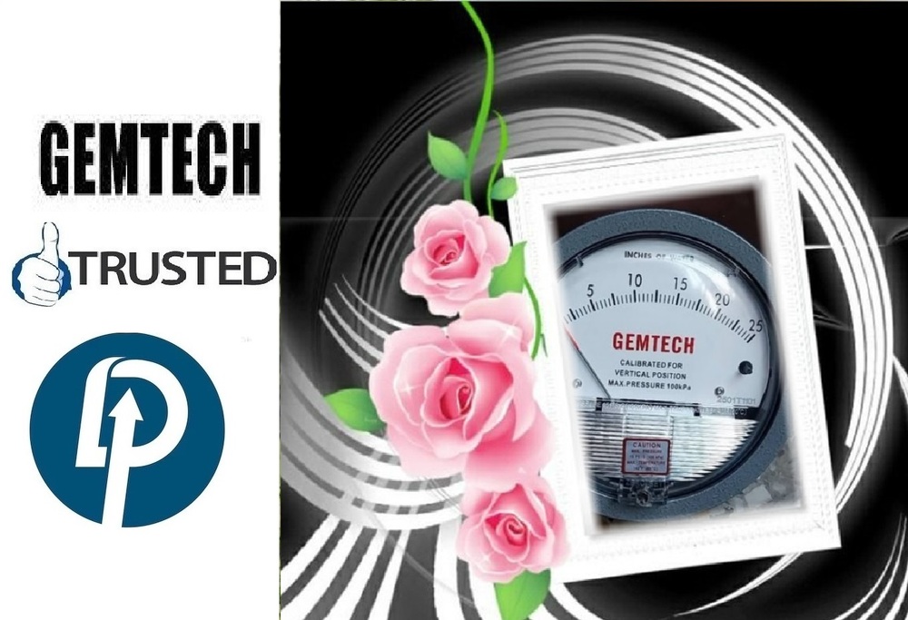 GEMTECH DIFFERENTIAL PRESSURE GAUGE FROM Gulab Industrial Estate Maharashtra
