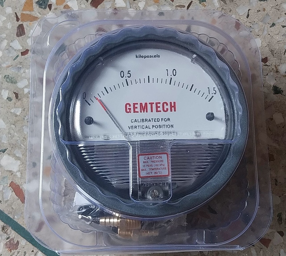 GEMTECH DIFFERENTIAL PRESSURE GAUGE Distributor Form Jalore Rajasthan