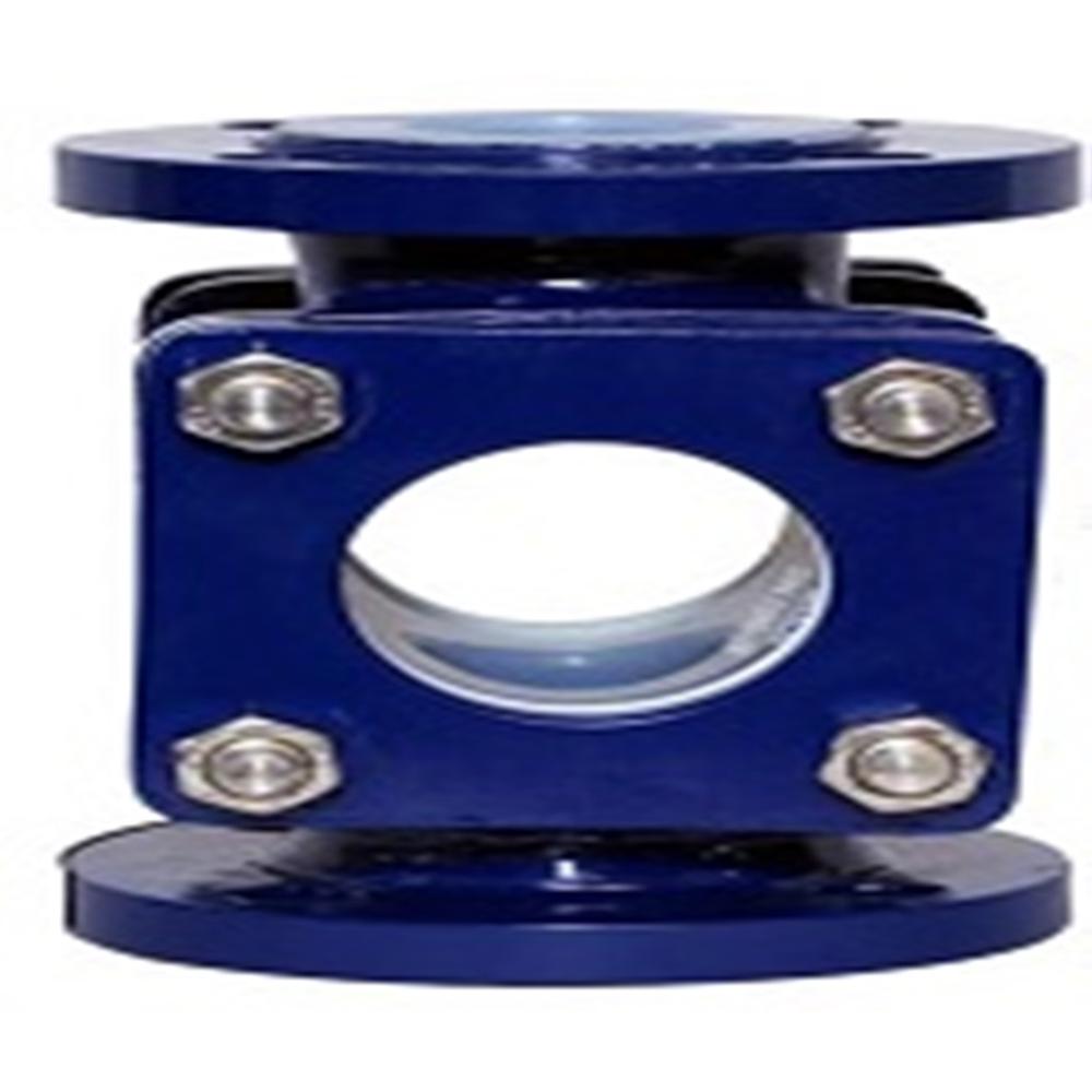 Double Window Sight Flow Indicator-sfi 110 - Material: Ci/wcb/cf8/cf8m/customized