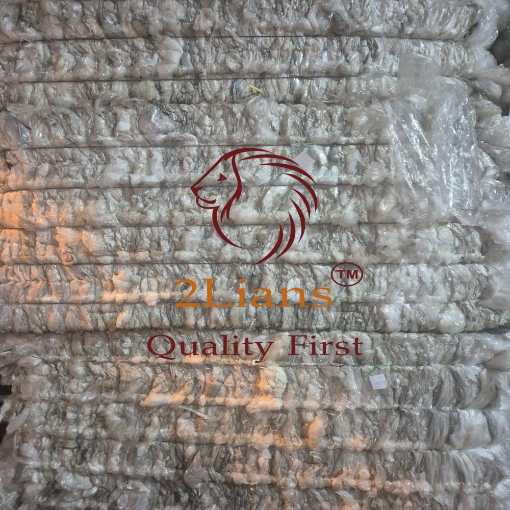 LLDPE film on bales natural