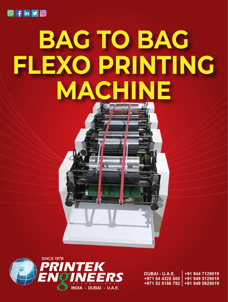 Bag to Bag Flexo Printing Machine