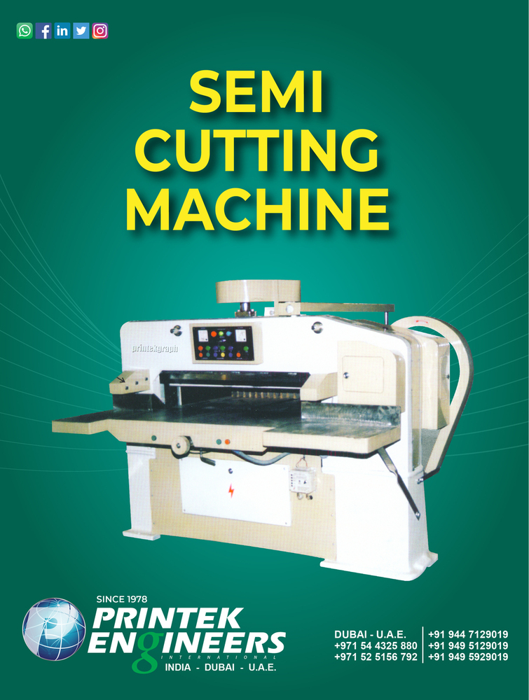 Semi Cutting Machine