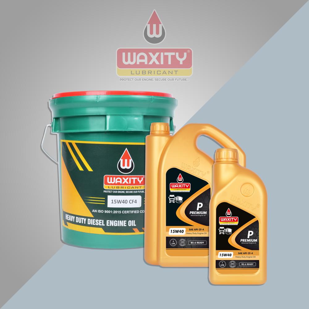 Waxity Premium 15W40 Cf-4 Heavy Duty Diesel Engine Oil