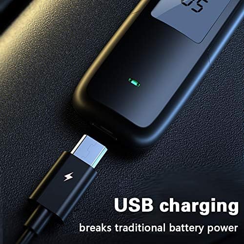 True Sense Non-Contact Alcohol Breath Analyzer, Instant USB Rechargeable Alcohol Tester, AT-06