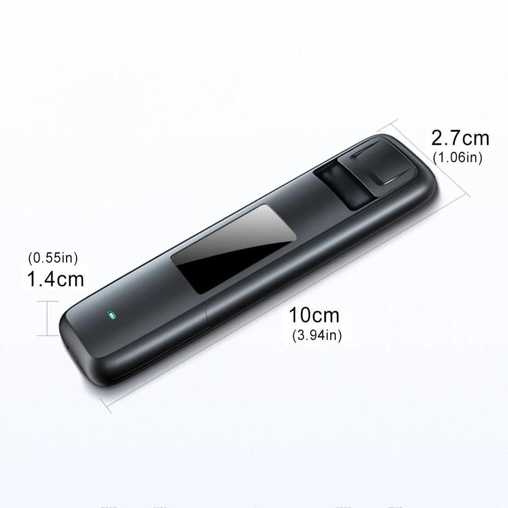 True Sense Non-Contact Alcohol Breath Analyzer, Instant USB Rechargeable Alcohol Tester, AT-06