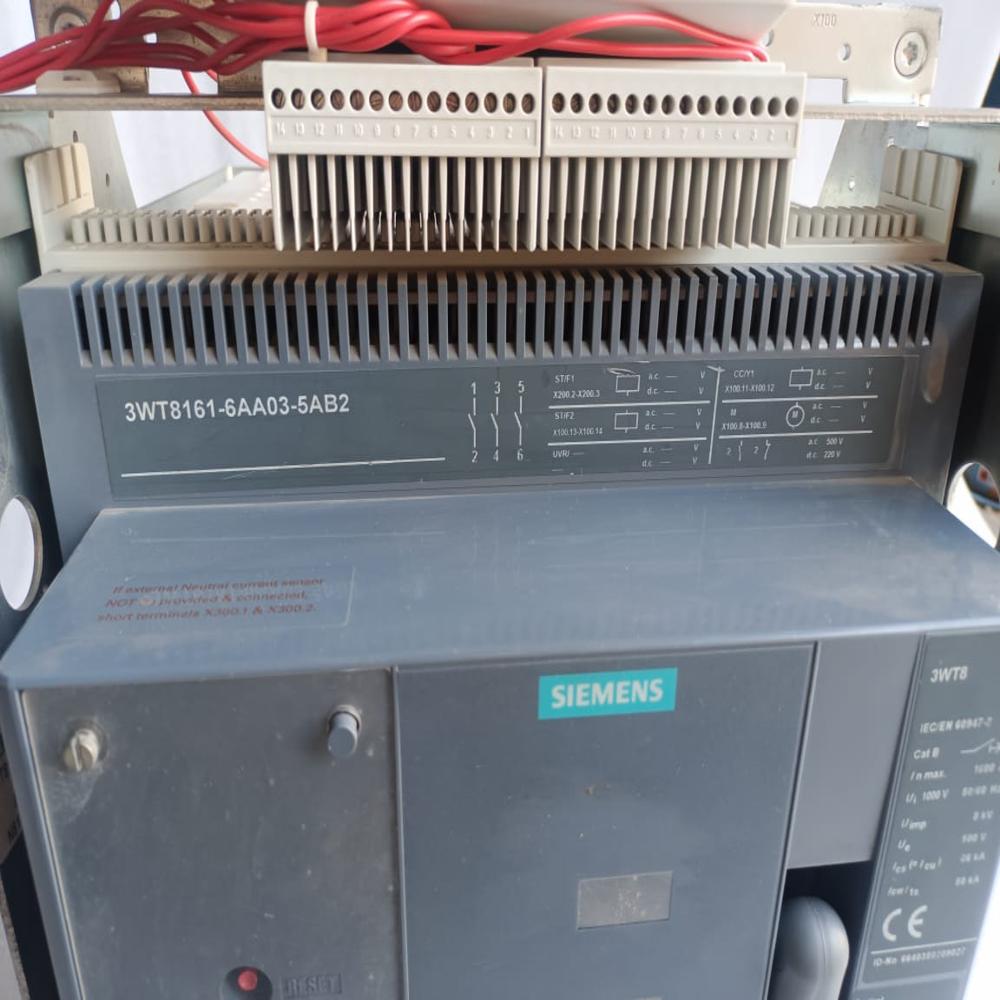 Air Circuit Breaker(acb) Siemens 3wt8161-6aa03-5ab2(3wt8161-6aa04-5ab2) Amp1600a - Frequency: 50/60 Hertz (hz)