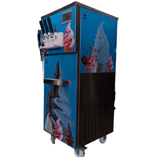 Gravity Model Softy Making Machine - Color: Stainless Steel/Silver