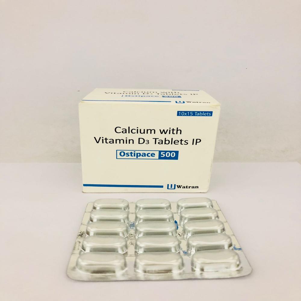 Calcium Carbonate 1250mg + Vitamin D3 250IU