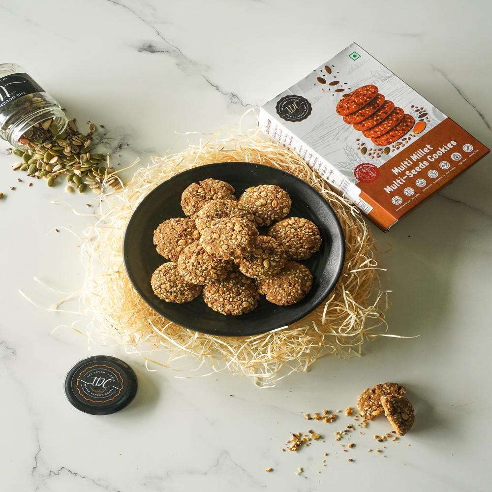 Handmade Multi-millet  Multi-Seeds Cookies