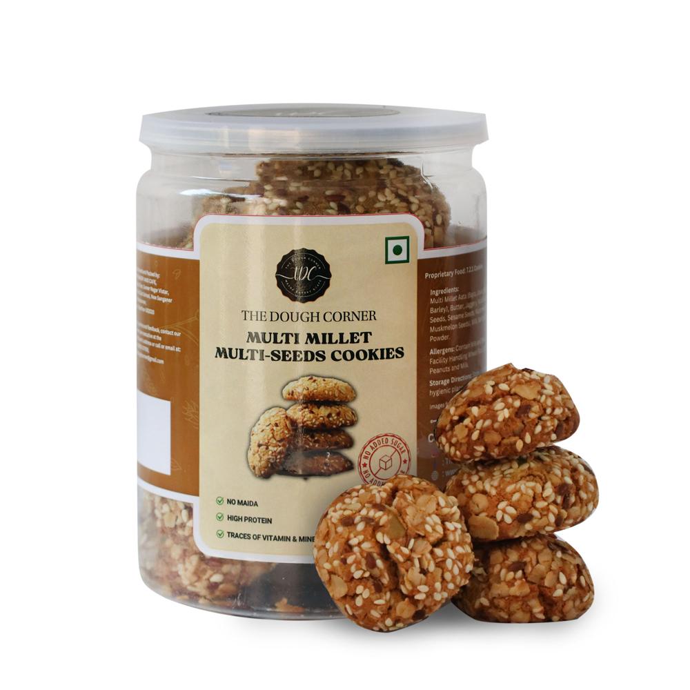 Handmade Multi-millet  Multi-Seeds Cookies