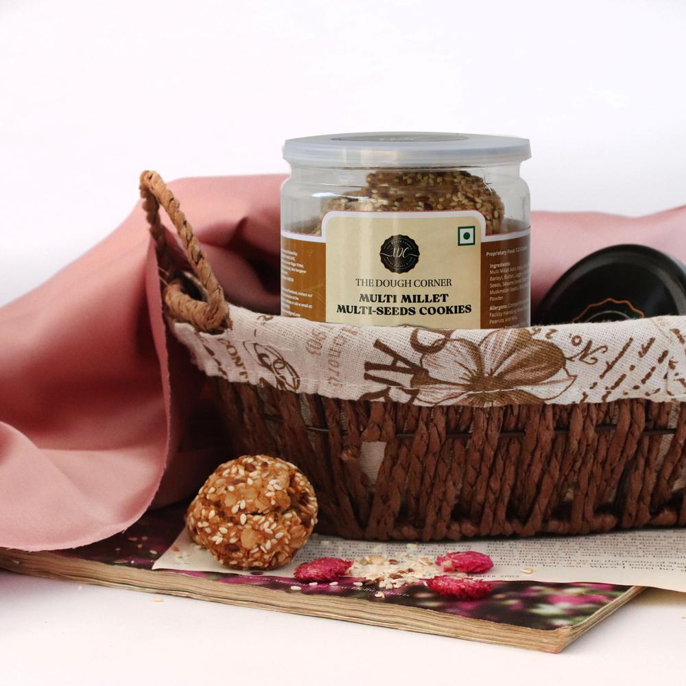 Handmade Multi-millet  Multi-Seeds Cookies