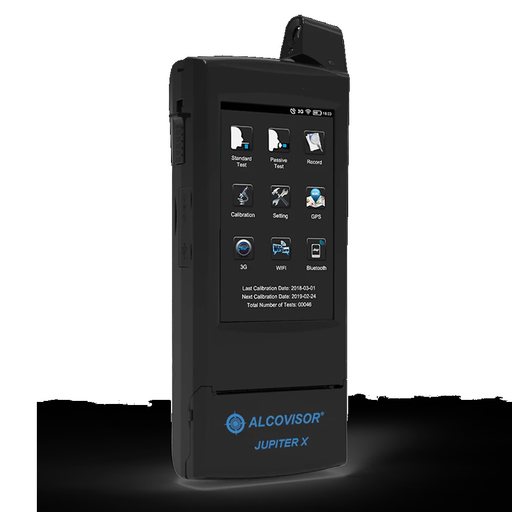 Jupiter X Inbuilt Printer Alcohol Breath Analyser, AT-09