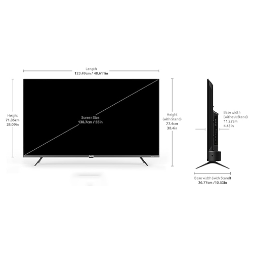 55 Inch Smart QLED TV 2/16GB