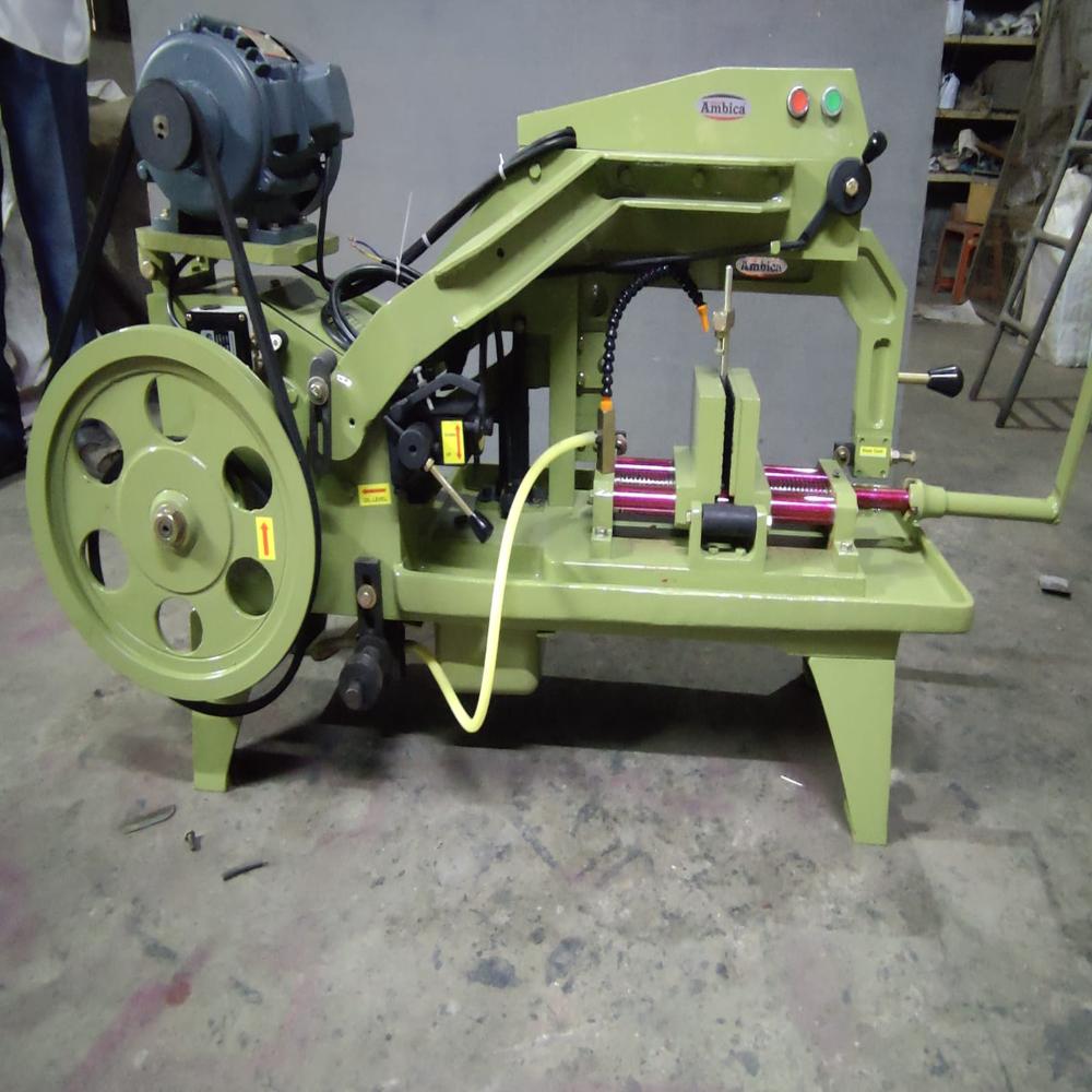 Hydraulic Hacksaw - Steel, Electric Drive Type, Automatic, Green Color | Premium Quality Engineering Performance