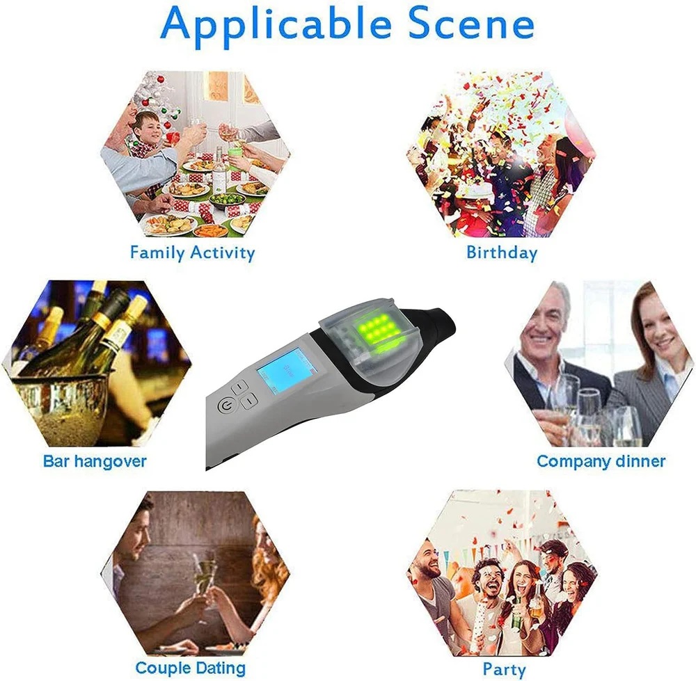 True Sense AT7000 Non Contact Rapid Screen Breathalyzer, AT-13
