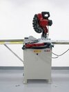 Single Miter Saw Cutting With Conveyor - Cutting Area: 14 Inches