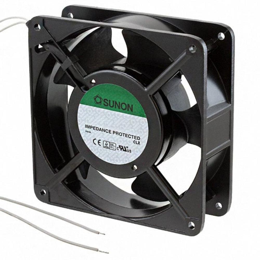 SUNON SP101AT 1122HSL.GN 115V AC 0.21/0.19A 11925mm Ball Bearing Industrial Axial Cooling Fan