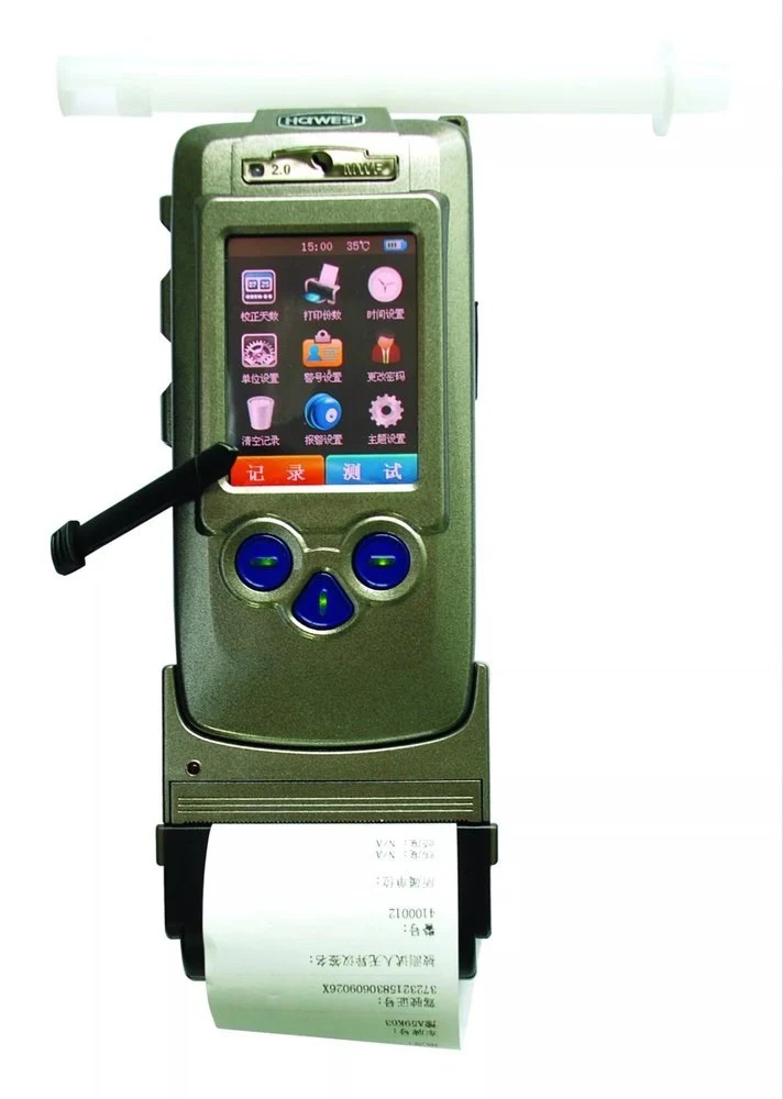 True Sense AT8900 Breathalyzer Alcohol Breath Tester Inbuilt Printer, AT-16