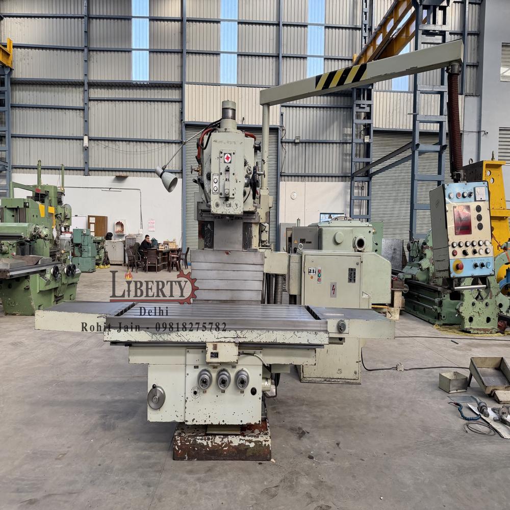 TOS Czech FGSV-50 Heavy Duty Vertical Milling Machine