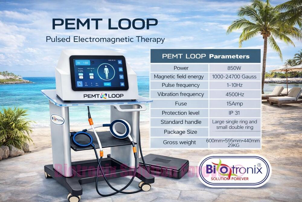 Pemt Pulse Electromagnetic Loop Therapy Device For Physiotherapy