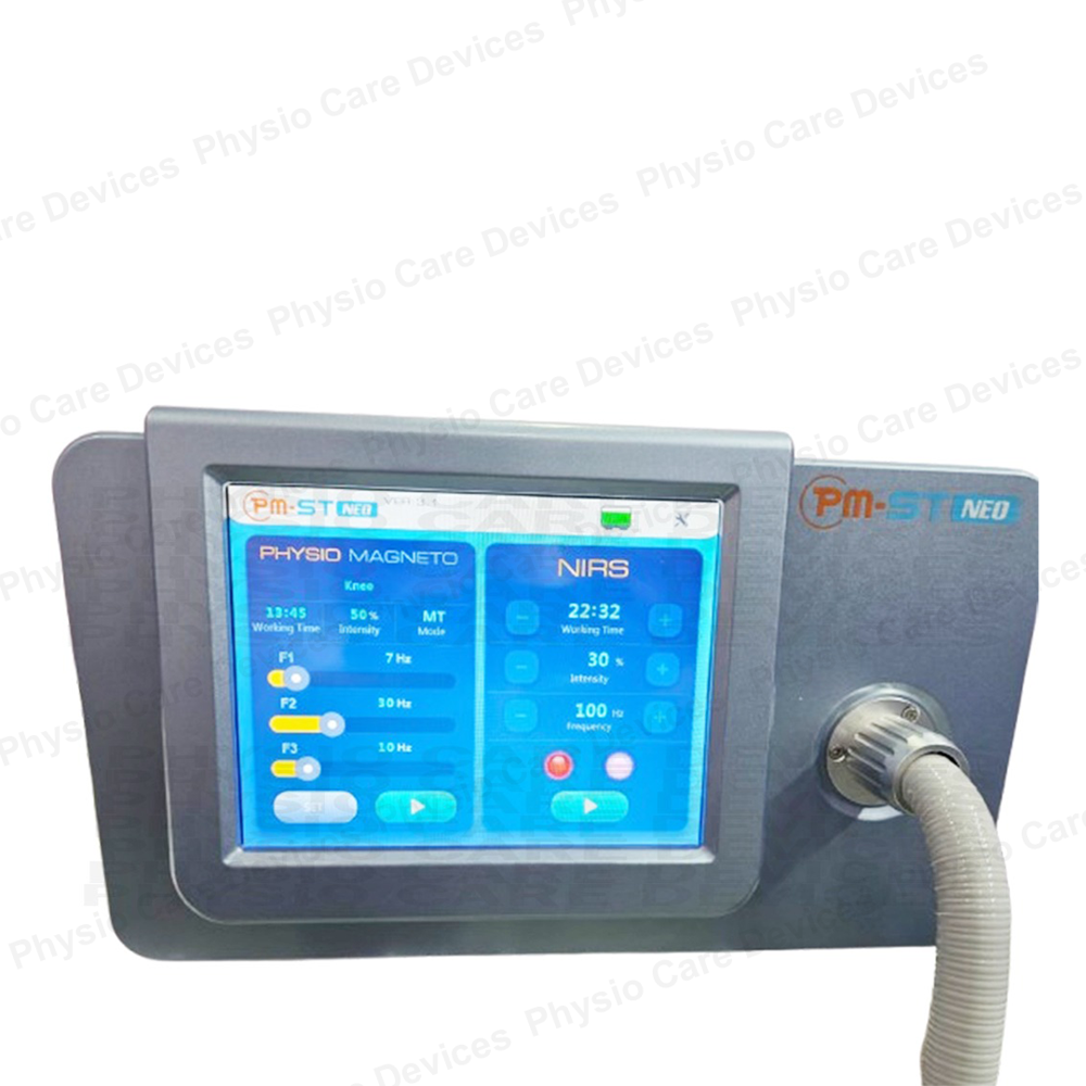 Physio magneto superinductive with laser pain relief  therapy