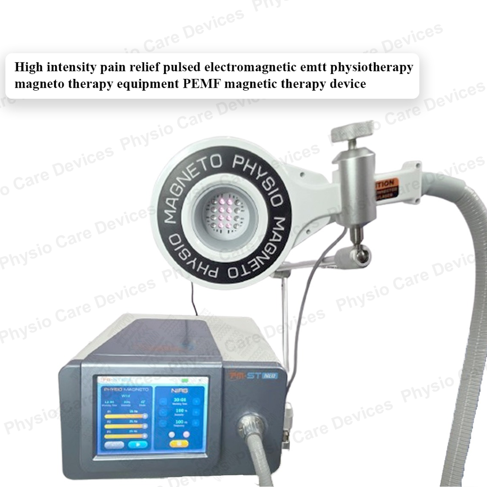 Physio magneto superinductive with laser pain relief  therapy