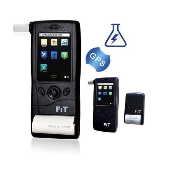 True Sense Professional Fuel Cell Alcohol Tester FiT333-LC Touch Panel With BT Printer, AT-17A