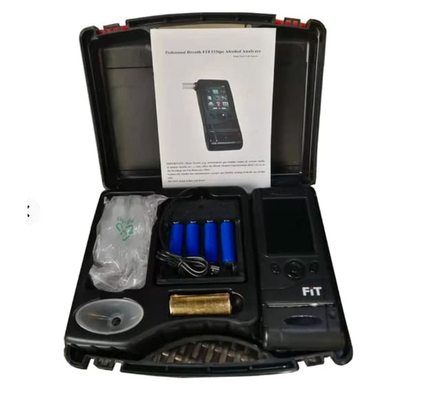 True Sense Professional Fuel Cell Alcohol Tester FiT333-LC Touch Panel With BT Printer, AT-17A