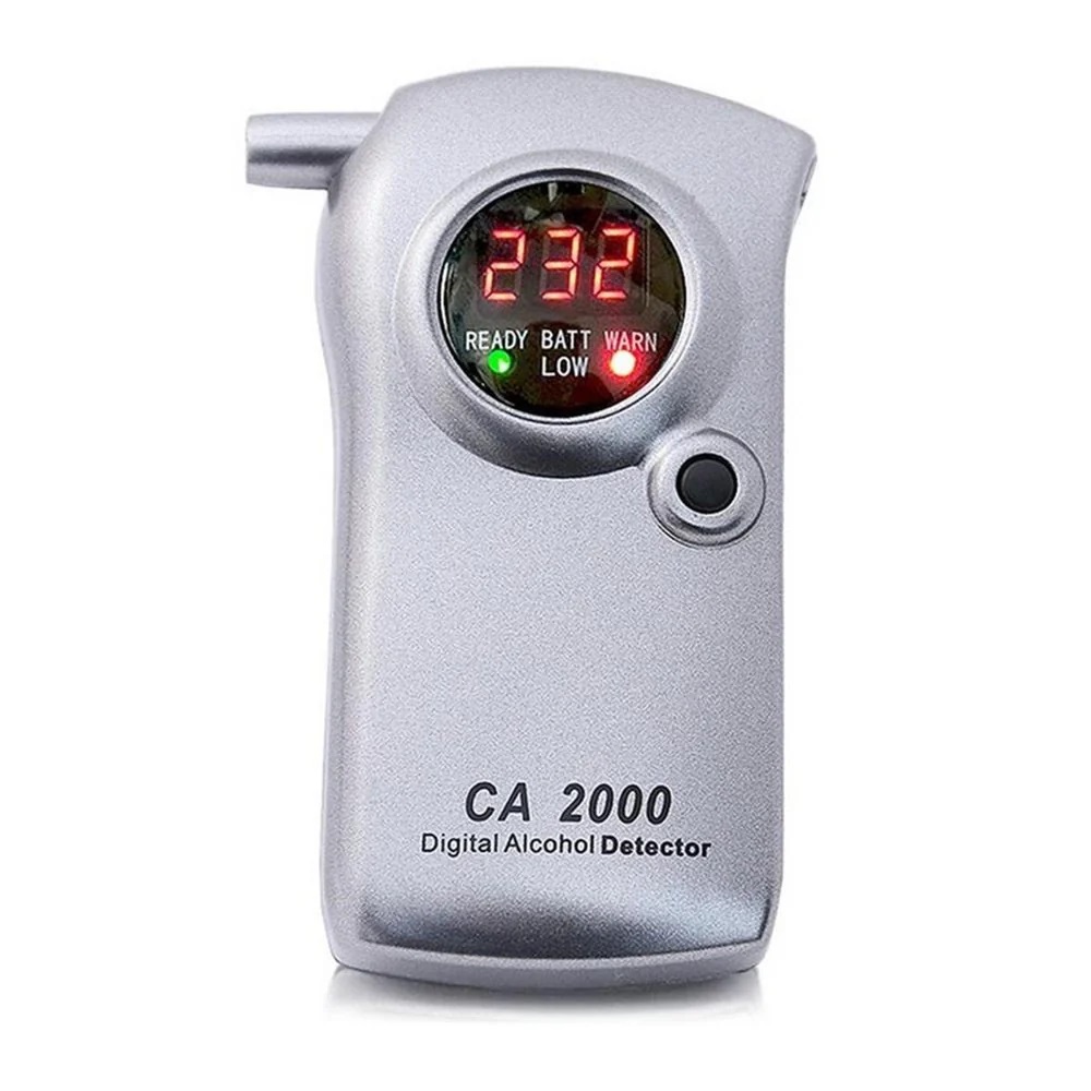 True Sense CA2000 Portable Digital LED Display Alcohol Detector Breathalyzer Machine, AT-18