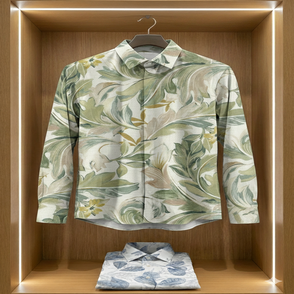 Cotton Printed Shirting fabric