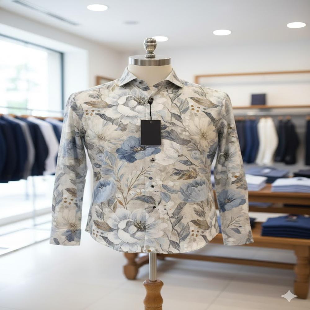 Cotton Printed Shirting fabric