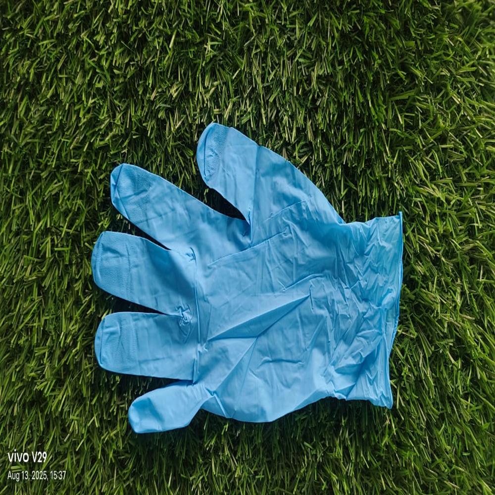 Nitrile Gloves - Color: Blue