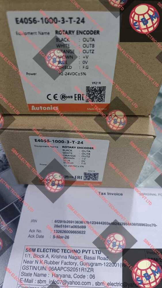 AUTONICS ROTARY ENOCDER 12-24VDC, E40S6-1000-3-T-24