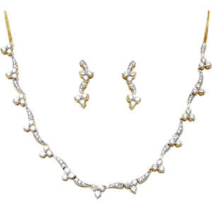 Sleek Cheap Diamond Necklace Manufacturer