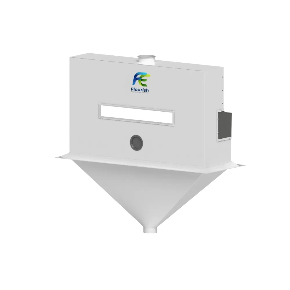 Air Box For Grain Cleaning And Milling Process